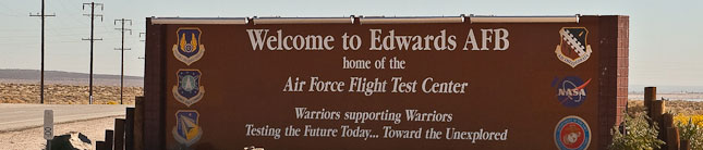 Welcome to Edwards AFB