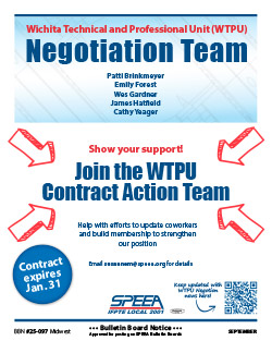 Join the WTPU Contract Action Team