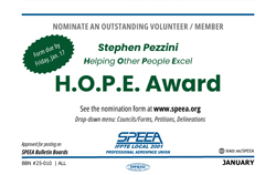 H.O.P.E. Award Nominations