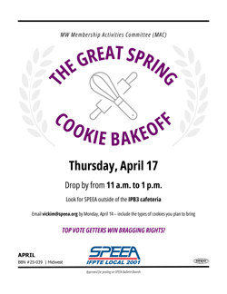 The Great Spring Cookie Bakeoff