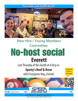 No-host social - Everett