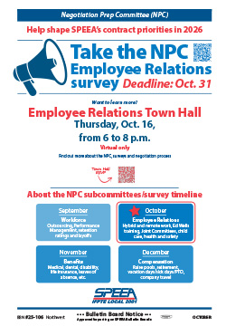 Take the NPC Employee Relations survey