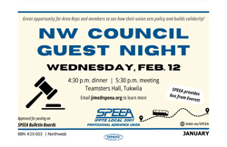 NW Council guest night - Feb. 12