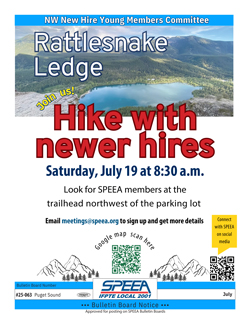 Rattlesnake Ledge - Hike with newer hires