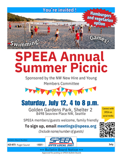 SPEEA Annual Summer Picnic