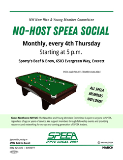 No-host SPEEA Social - Everett