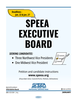 SPEEA Executive Board - Seeking candidates