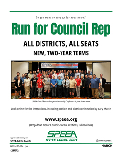 Run for Council Rep - All districts, all seats