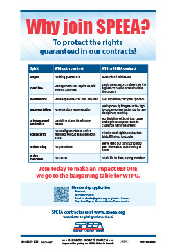 Why join SPEEA? To protect the rights guaranteed in our contracts!