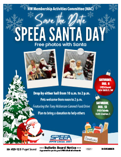 Save the Date - SPEEA Santa Day