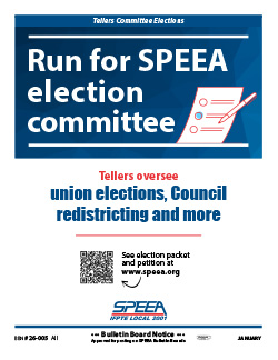 Run for SPEEA election committee