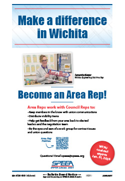 Make a difference in Wichita - become an Area Rep!