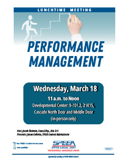 Performance Management: Define – Developmental Center