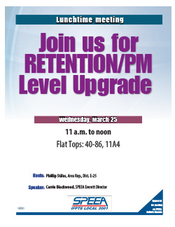 Retention/PM Level Upgrade LTM - Wednesday, March 25, 2026, 11 a.m.