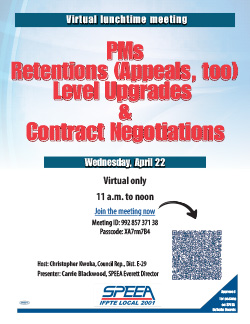 PMs, Retentions, Level Upgrades, and Negotiations - Wednesday, April 22 at 11 a.m.