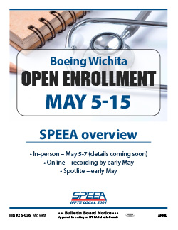 Boeing Wichita Open Enrollment May 5-15