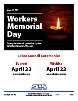 April 28 - Workers Memorial Day