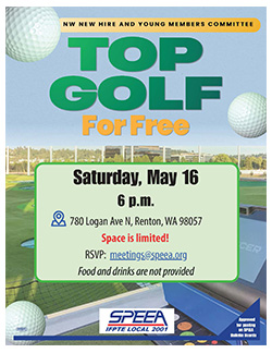 Top Golf For Free - Renton - Saturday, May 16 at 6 p.m.