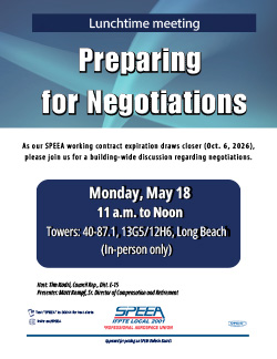 Preparing for Negotiations - Everett Towers - Monday, May 18, 11 a.m.