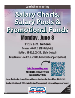 Salary Charts, Salary Pools and Promotional Funds – Everett