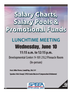 Salary Charts, Salary Pools and Promotional Funds – Developmental Center
