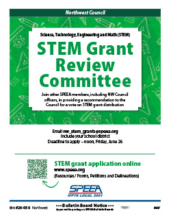 STEM grant review committee