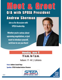 Meet & Greet - Auburn - Monday, June 8 at 11 a.m.