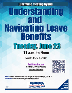 Understanding and Navigating Leave Benefits - Everett - Tuesday, June 23 at 11 a.m.