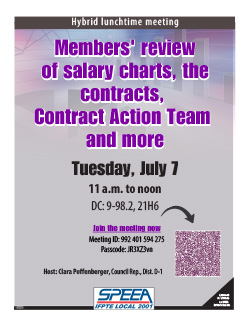 Members’ Review of Salary Charts and more – Developmental Center