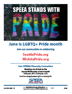 SPEEA stands with Pride
