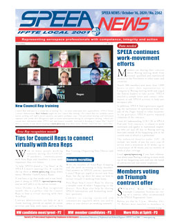 Newsletter - October 16, 2020