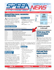 Newsletter - April 16, 2021