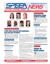 Newsletter - April 1, 2022