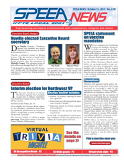 Newsletter - October 15, 2021