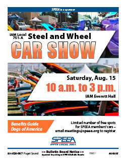Steel and Wheel Car Show – Aug. 15